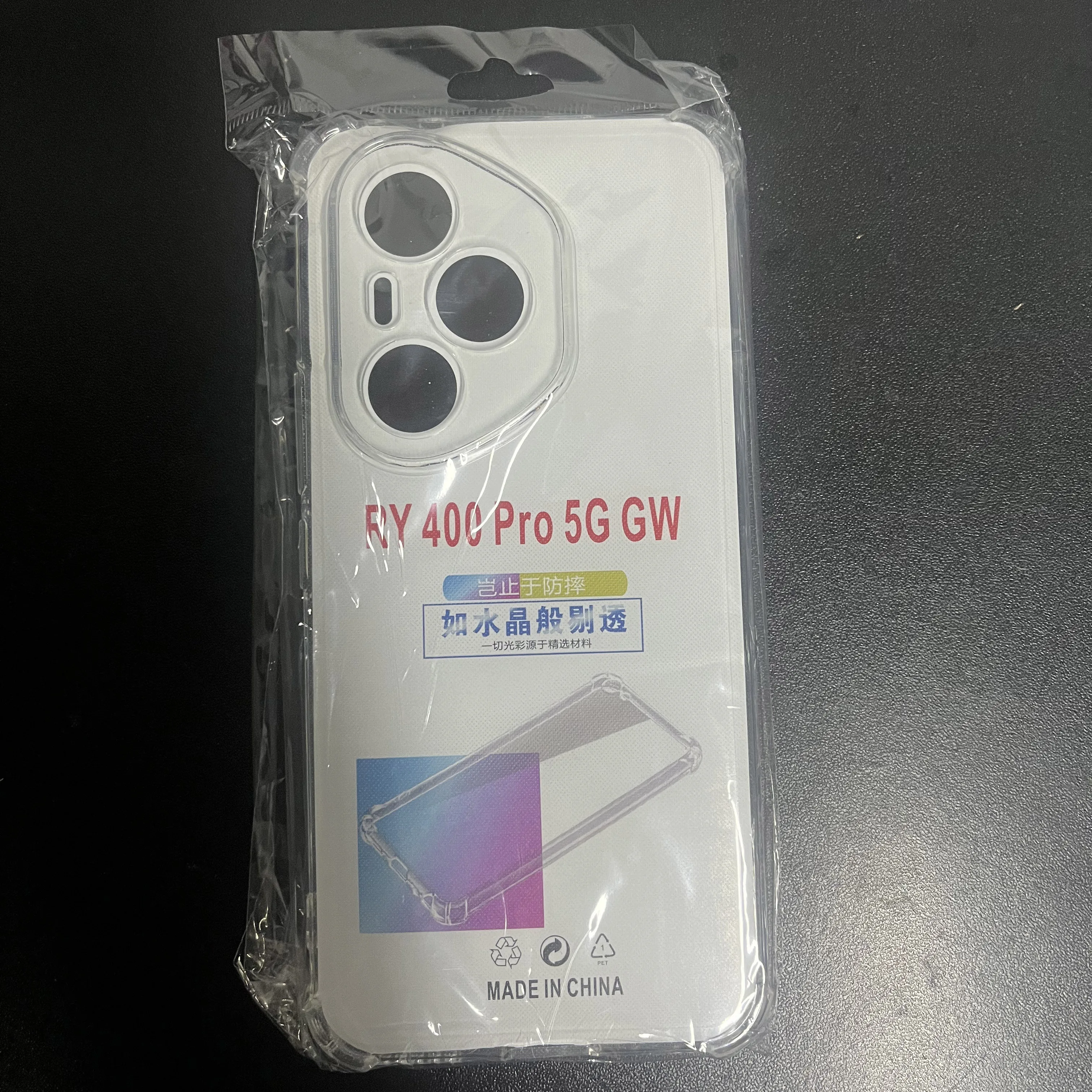 Crystal Clear TPU Silicone Back Cover – Transparent Phone Case