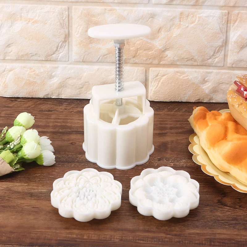 

Mooncake Mould Baking Decorating Exquisite Pattern Autumn Festival