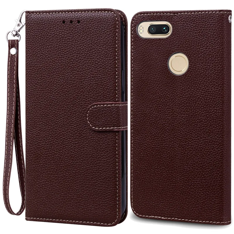 Leather Wallet Flip Case - Elegant Protective Cover with Bumper Coque and Storage Pockets