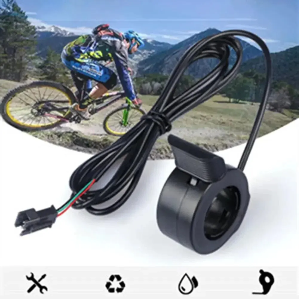 

Electric Bicycle Thumb Throttle Handle Finger Throttle Speed Control 130X For Ebike Scooter Accessories Part