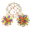 Children's Magic Telescopic Ball Outdoor Flower Ball Throwing Ball Kick-off Stretching Flower Ball Parent-child Interactive Toy 5