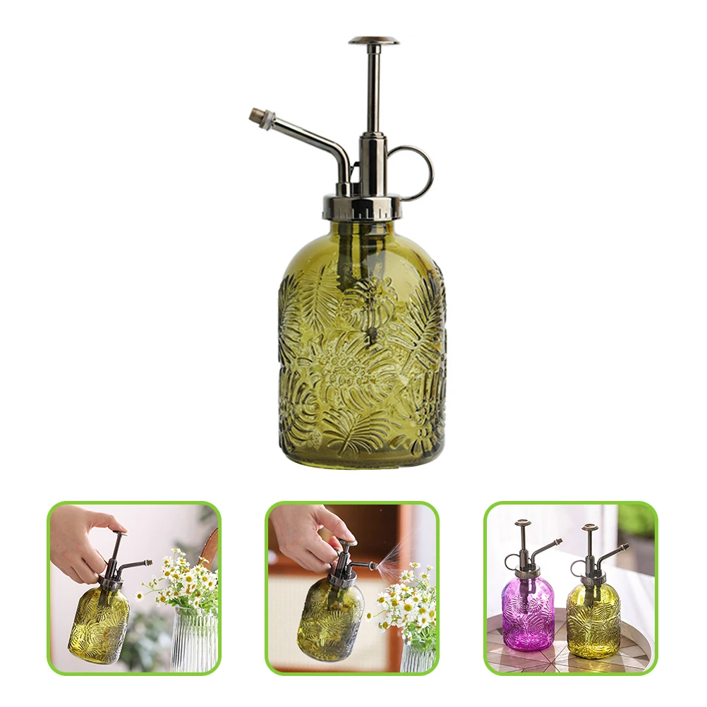 Glass Plant Mister Spray Bottle Vintage Plant Spritzer Watering Bottle Plants Watering Can Gardening Home Sprinklers watering can garden tools watering pot flower watering pot