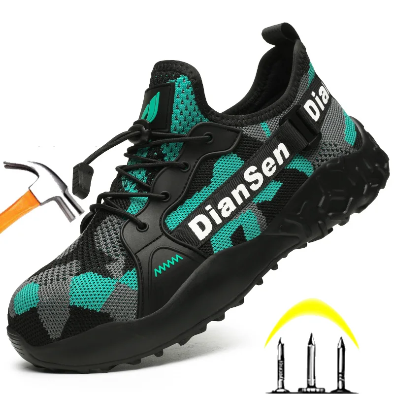 

Lightweight Safety Work Shoes Indestructible Construction Safety Work Sneakers Men For Men Women Steel Toe Shoes Working Boots