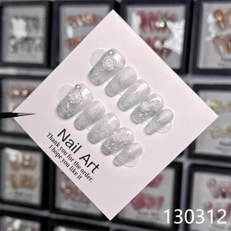 

jc13030337 Nailover New high-quality handmade false fake press-on nails