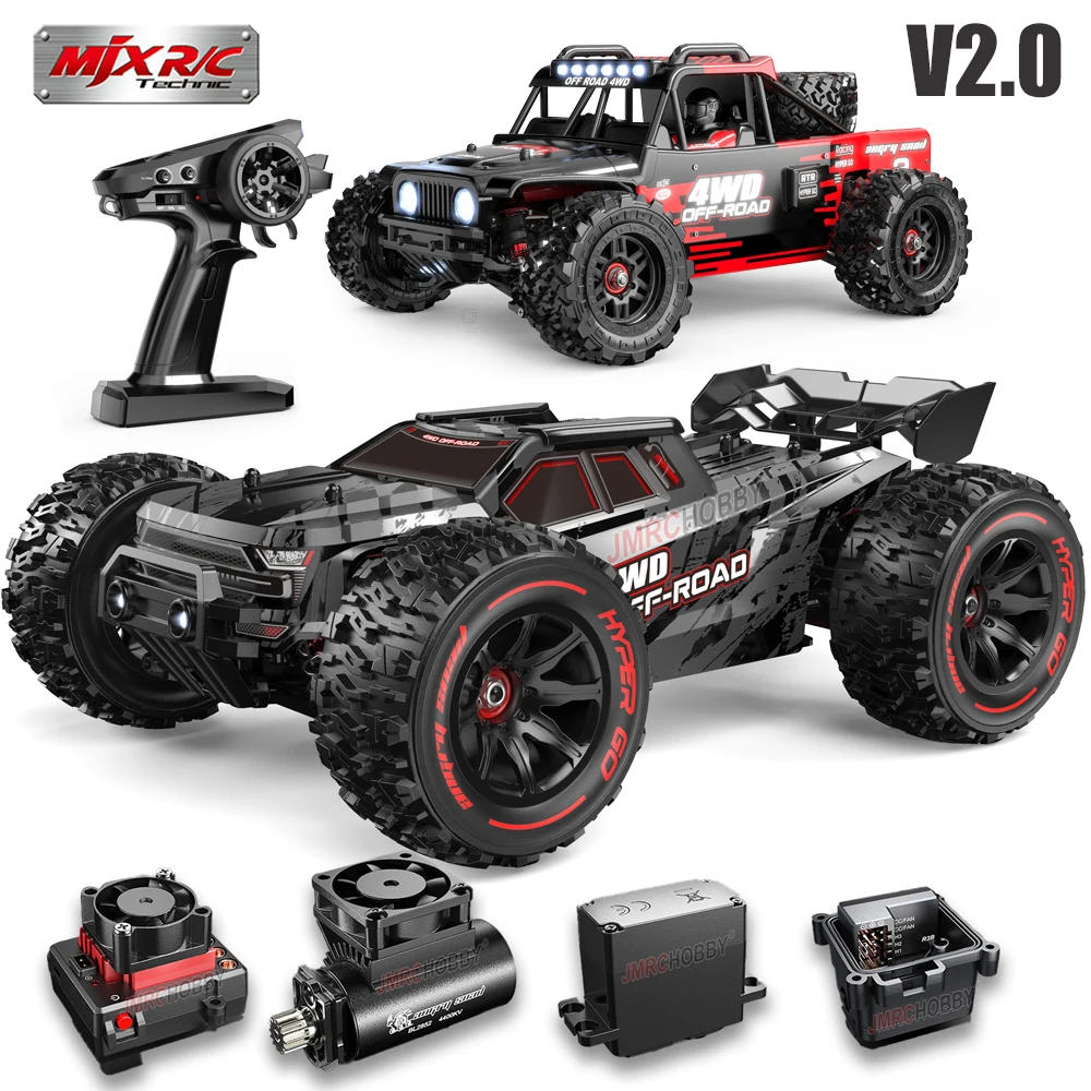 Mjx 1 14 hyper go 14209 14210 v2 0 remote control splash waterproof