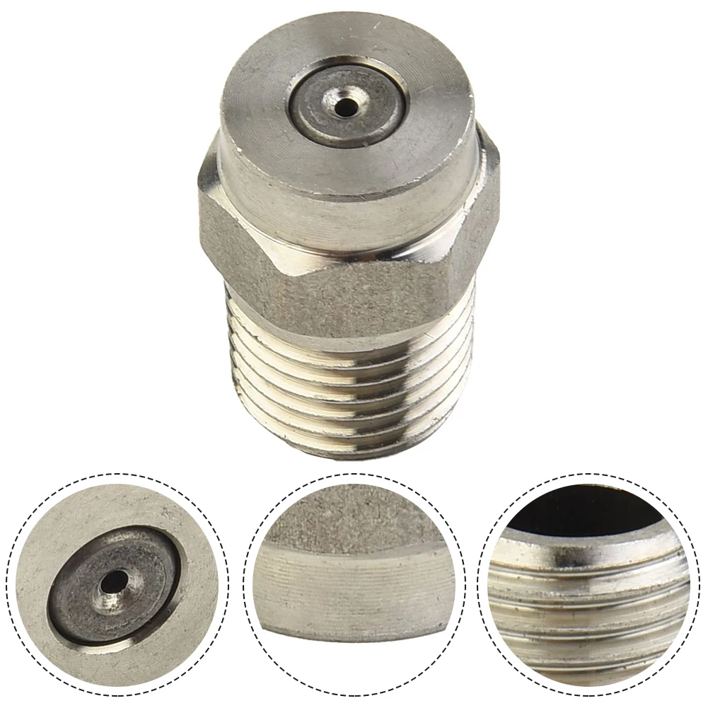 

Thread Spray Floor Scrub Brush Replace Spiral Nozzle Pressure Washer Spray Angle 0°/15/25°/40° Stainless Steel