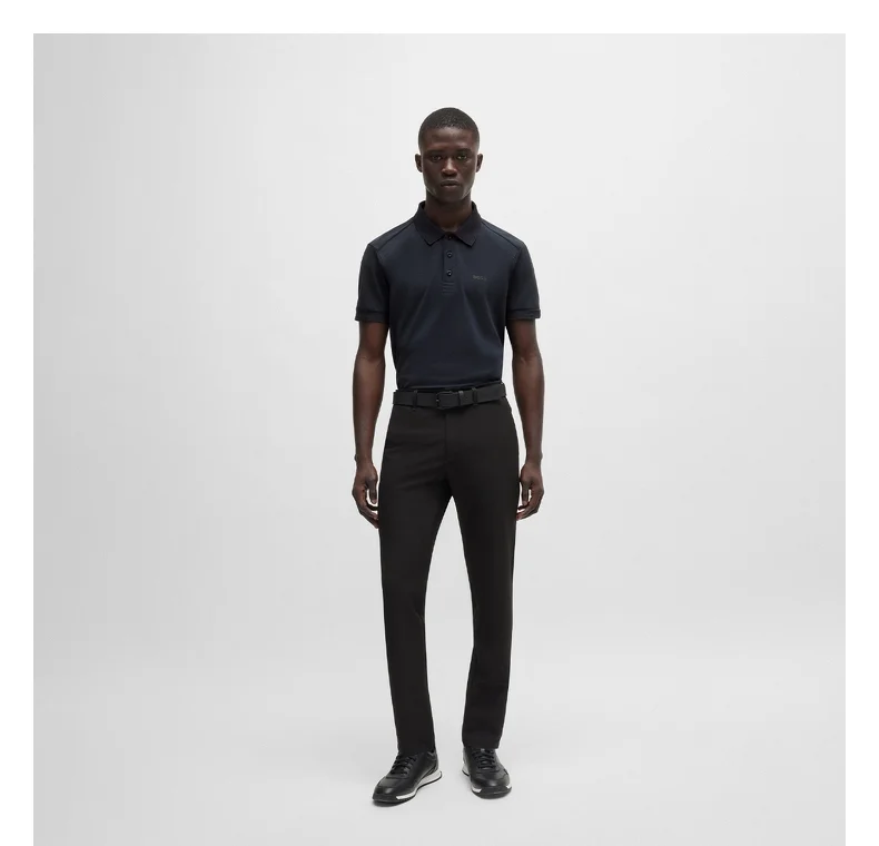 German Top Luxury Brand BOSS Spring and Summer Men's and Women's Printed POLO Shirts Daily Commuting Sports 4