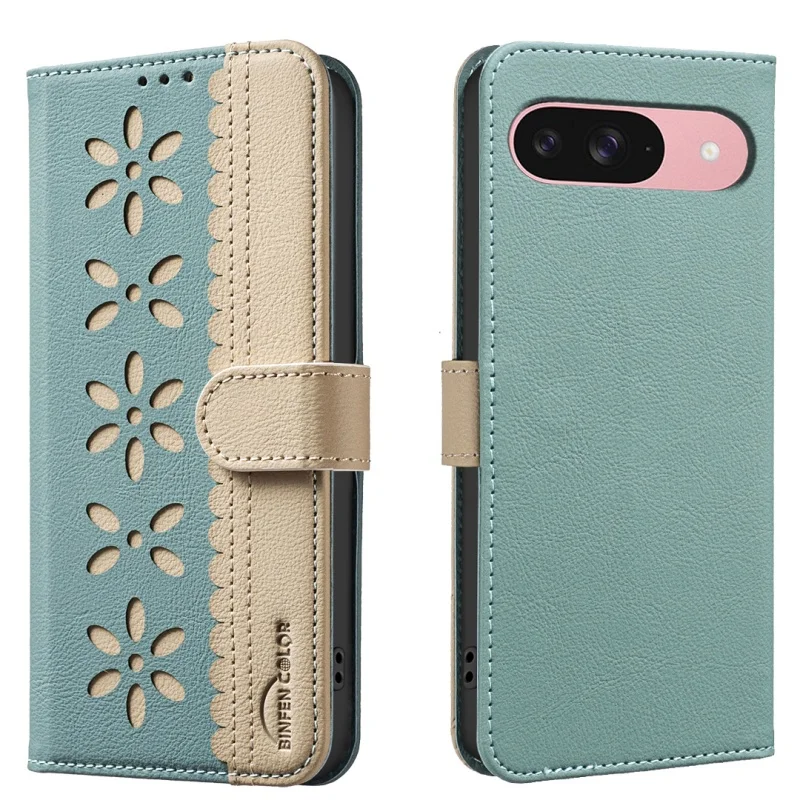 Colorful Flowers Magnetic Leather Wallet Phone Case & Card Holder