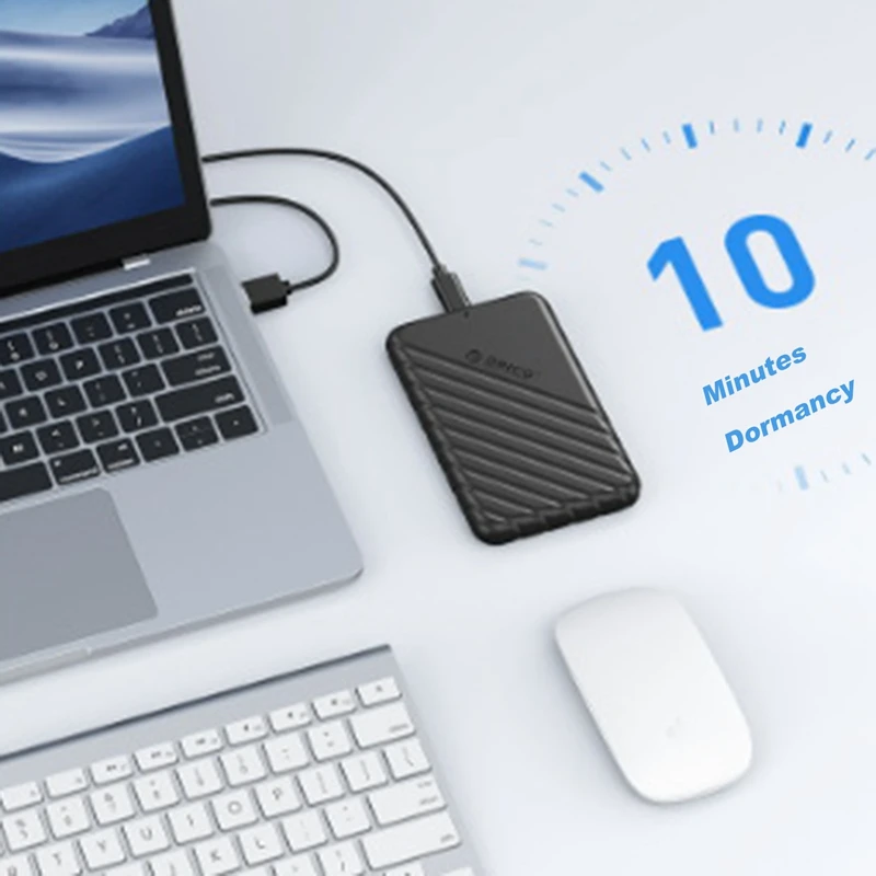 ORICO  HDD ̽, USB 3.0 , ϵ ̺ Ŭ, SATA 5Gbps HDD SSD, PC ƮϿ, 2.5 ġ