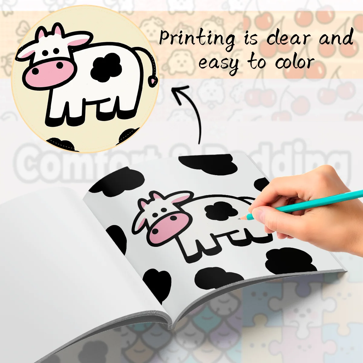 Adult Picture Book: Therapeutic Small Pattern Coloring Book with Simple Sketch Designs and Organized Layouts for Relaxation 3