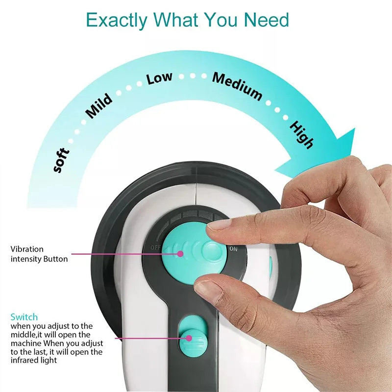ポータブル電動フェイシャルマッサージャー,ボディマッサージ機器