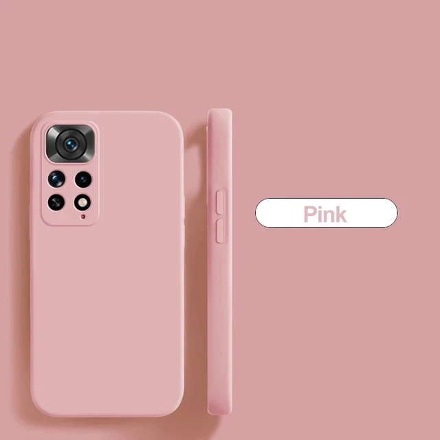 thumbnail image 1 of Liquid Silicone Original Case for Xiaomi Redmi Note 12 pro 11S 11pro 5G Shockproof Back Soft Cover Note 9pro10S Note 13 pro plus, 1 of 5