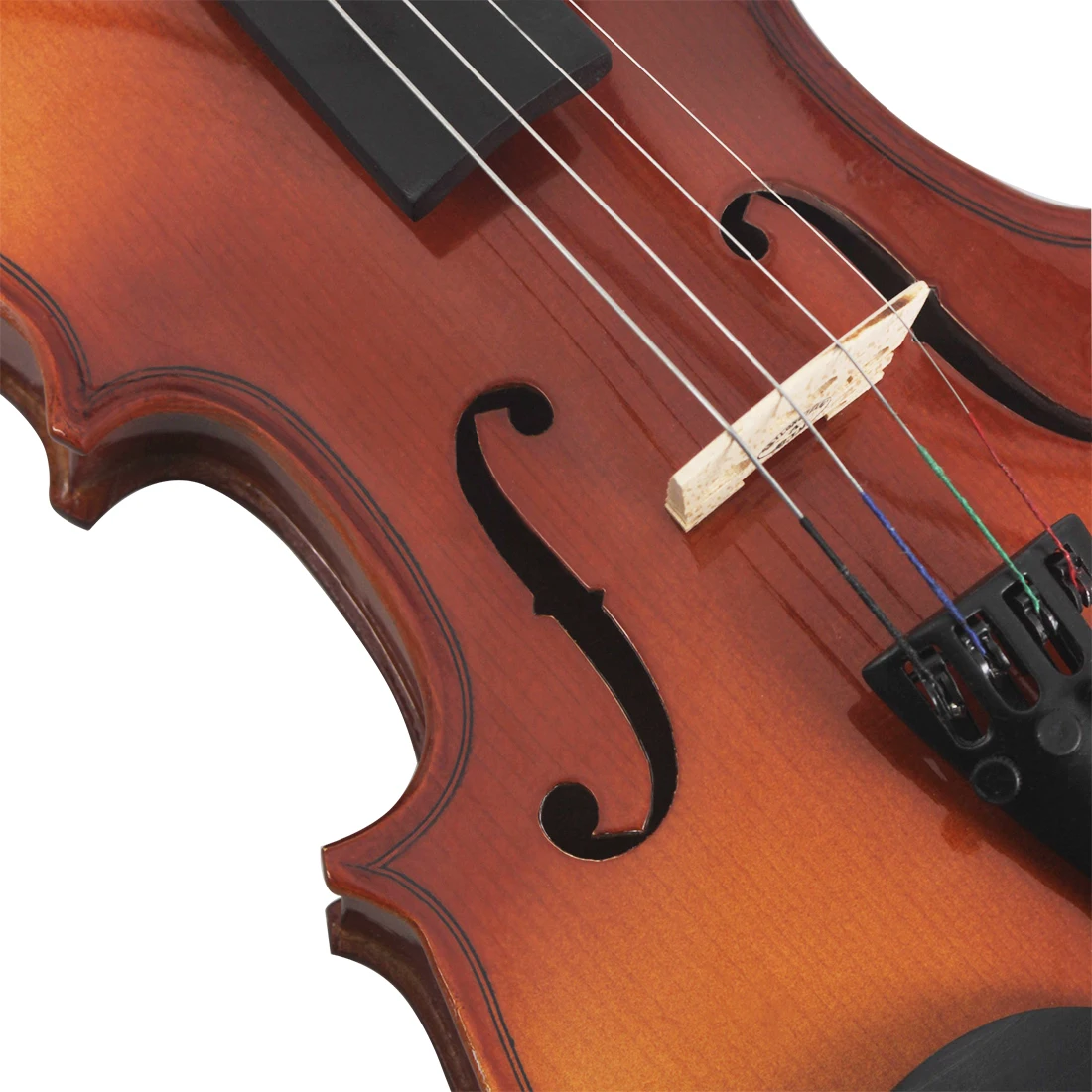 Astonvilla 1/4 Vintage Violin Gloss Varnish Maple Panel Violin Old-fashion Beginners Stringed Music Instrument With Accessories