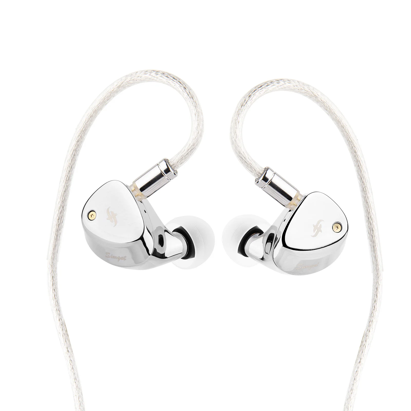 SIMGOT ET142 Advanced Dual-Symmetric Magnetic Planar & PZT IEM Earphone Wired Earbuds with  LC7 Cable and Dual Nozzle Tuning 2