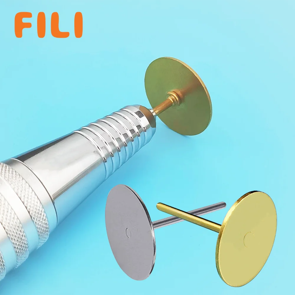 25mm Round Metal Disk For Pedicure Cuticle Callus Remove Tool Sanding