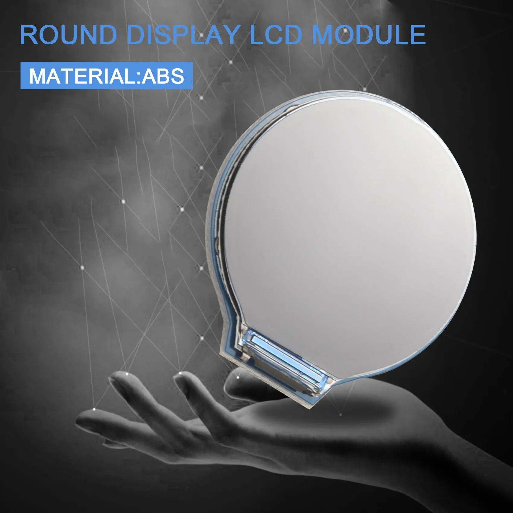  ÷ LCD ũ , GC9A01 SPI , RGB 65K ÷  , 1.28 ġ