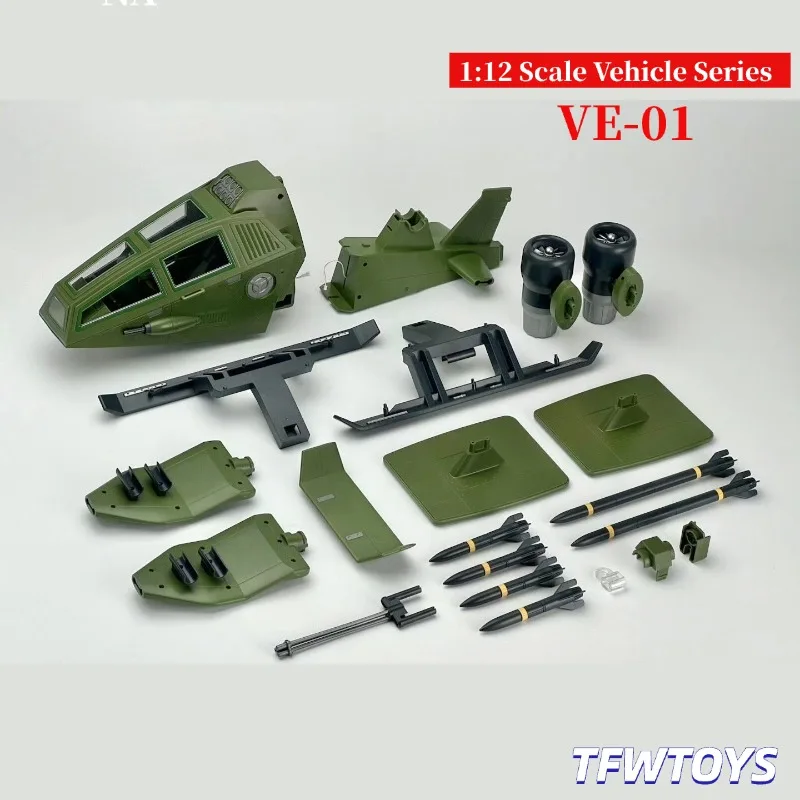 1:12 Scale Vehicle Series Fans Hobby VE-01 Air Eagle For G.I. Joe Assemble Airplane Toys anime figure