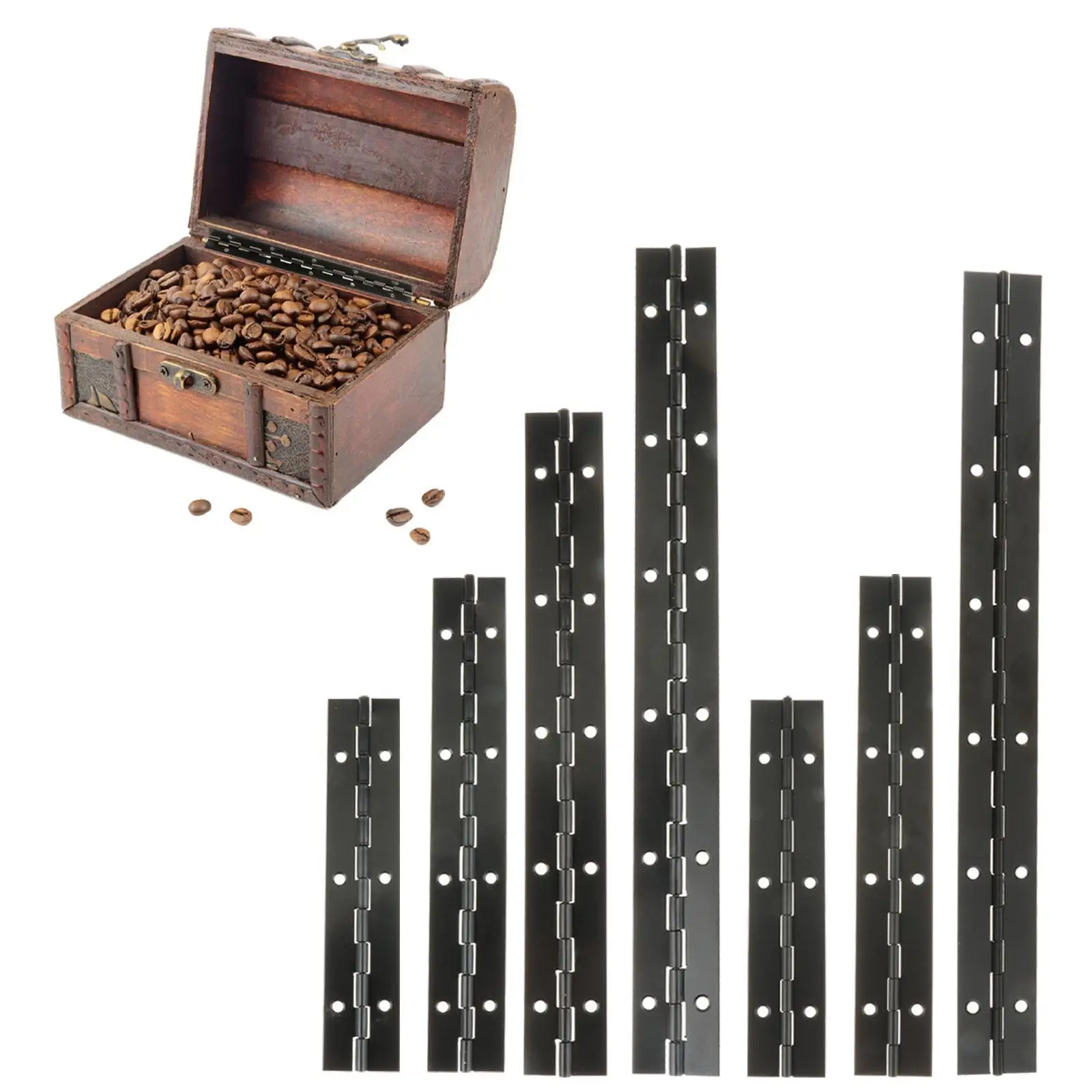 Piano Hinge with Holes Furniture Hinges Stainless Steel Continuous Hinge for Piano Door Window Boat Cabinet stainless steel hinges door hinges
