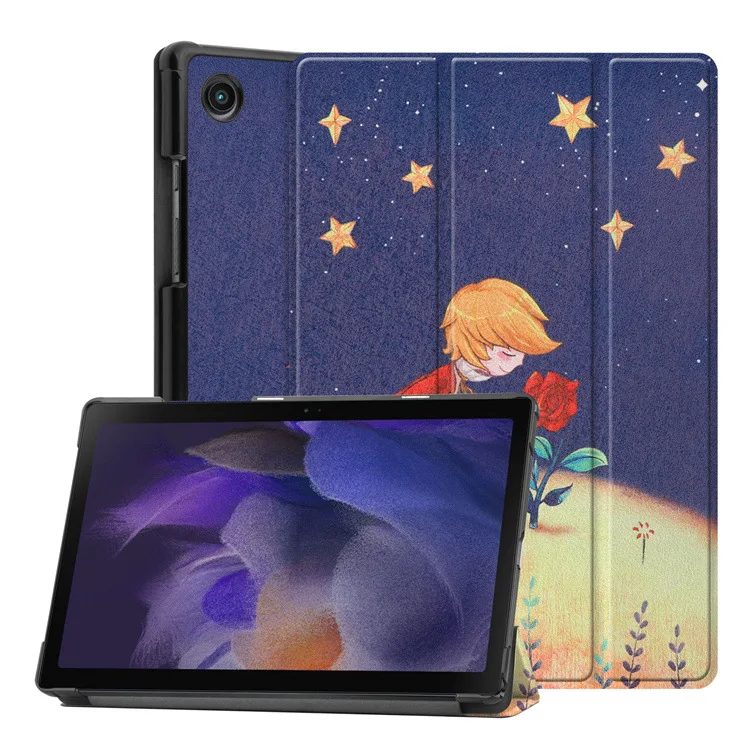 Lenovo Tab M9 Leather Smart Cover with Sleep/Wake Function and Stand