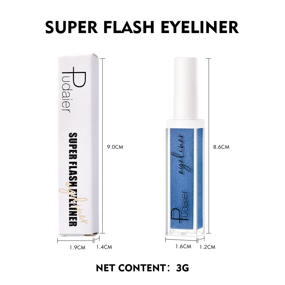 

Colorful eyeliner liquid pencil eyeliner cream waterproof quick drying 12 color liquid eyeliner pencil makeup
