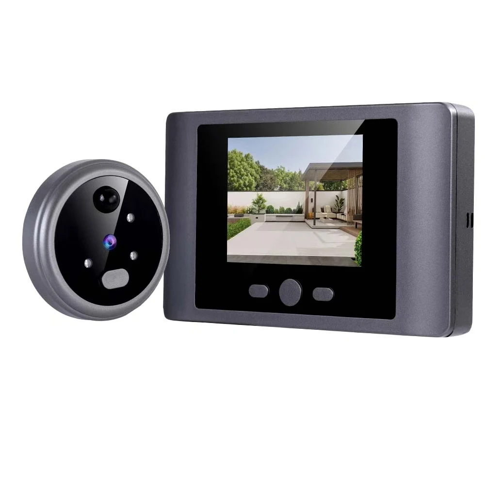 2.8" LCD Screen IR Night vison PIR Motion Detection Digital Electronic Viewer Bell Door Peephole HD Camera Photo Video Recording