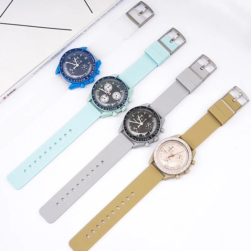 Silicone Quick Release Sport Watch Strap - Waterproof Band