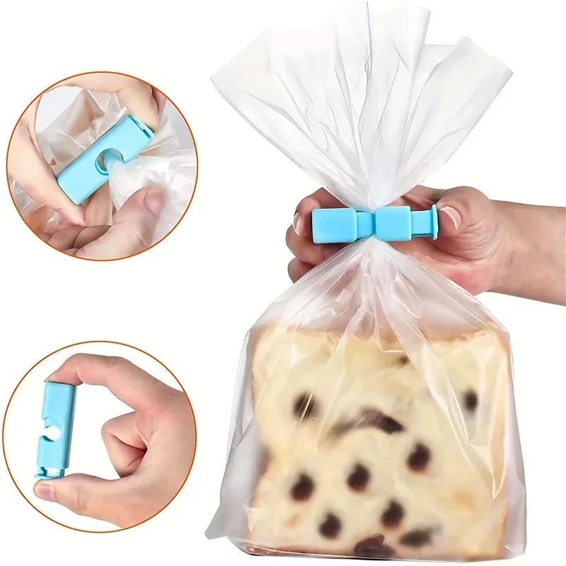 Sealing Clip Food Preservation Bag Clip Snack Fresh Food Storage Seal Bag Clips Sealer Clamp Kitchen Storage Tool 6/10Pcs sealing clips,bag clips,bread bag clips,kitchen bag clips,storage bag clips