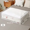 Clothes Cotton Quilt Storage Bag Large Capacity Transparent Quilt Organization Box PEVA Dust Proof Moving House Packaging Bag 6