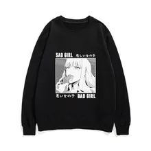 

Anime Cartoon Hentai Waifu Lewd Sexy Senpai Love Hentai Ahegao Otaku Vaporwave Sweatshirt Sale Men Women Fashion Loose Pullover