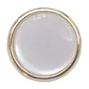 10PCS Beautiful Shank Buttons Round Gold Color Pearlized Shank Buttons Woman's Blouse Coat Clothes Accessories 6