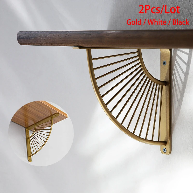 2ชิ้น/ล็อต Heavy Duty โลหะชั้นวางขาตั้งกล้อง6/7.8/10/12นิ้วชั้นวางมุมรั้งสนับสนุนแขวนผนังพร้อมสกรู 1