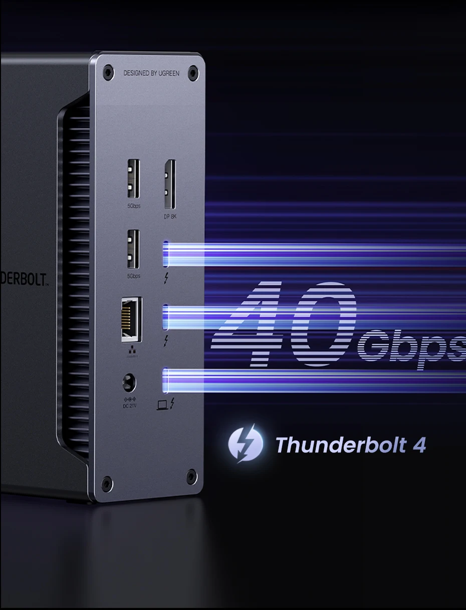 UGREEN Revodok Max 13-в-1 Thunderbolt 4 Док-станция | AliExpress