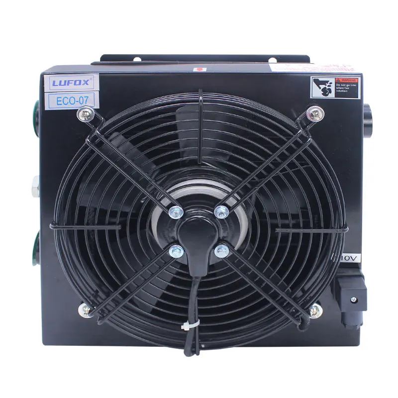 Genuine Hydraulic Air Cooler ECO-07-120L Oil Radiator Air Cooled Hydraulic System Oil Cooling