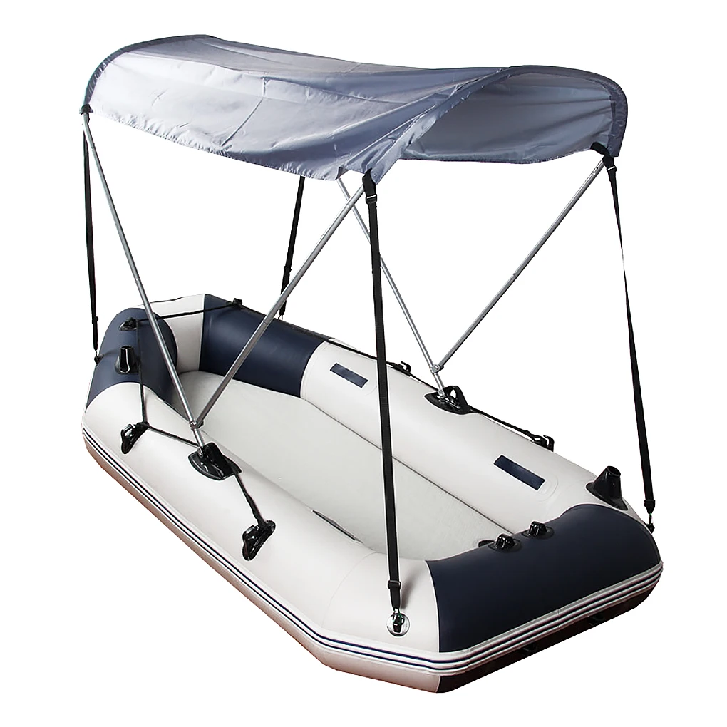 Inflatable Boat Sun Shade Canopy Sailboat Awning Top Cover Outdoor