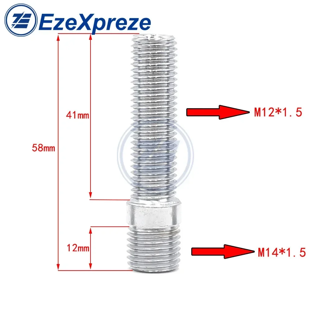 20 pcs/set Extended Wheel Stud Conversion Bolt/Screw Conversion Kit