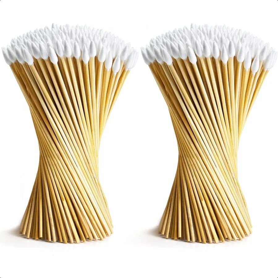 Gun Cleaning Swabs with Bamboo Sticks Highly Absorbent
