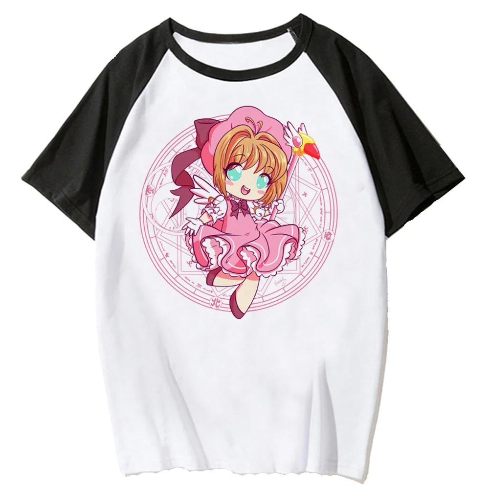 

Женская футболка для манги Cardcaptor Sakura Y2K, забавная Дизайнерская одежда в стиле 1920-х