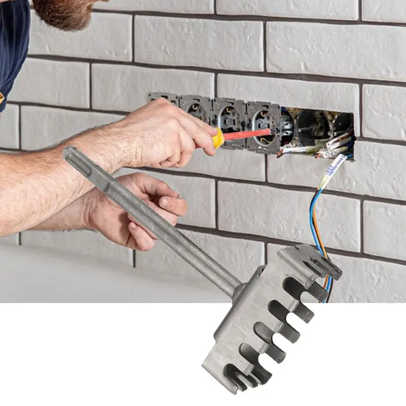 Square Hole Cutter Drywall Outlet Cut out Tool Creative Portable Square Hole Puncher High Carbon Steel Cut out Saw