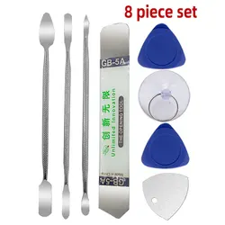 8-Piece Multi-Purpose Pry Bar Disassembly Tool with Bimetallic Head (8-Piece Set)