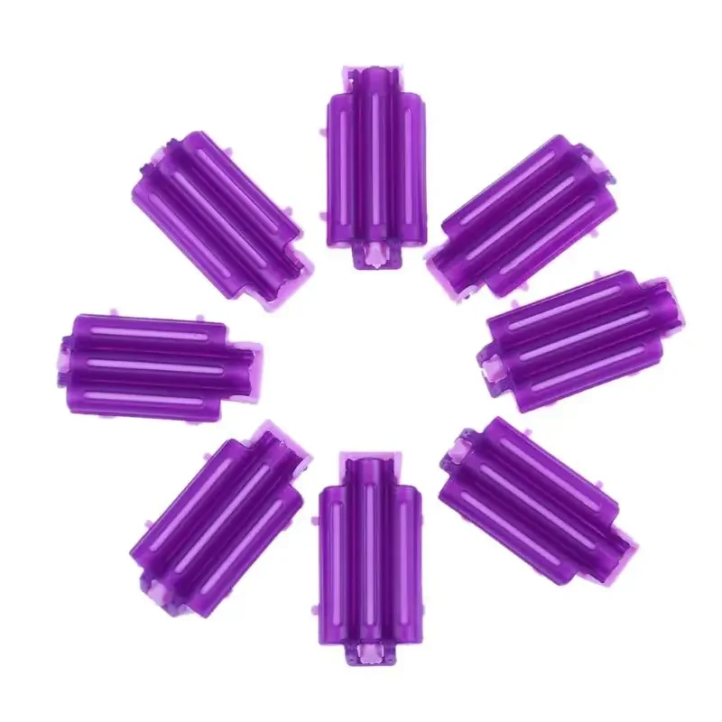 10pcs Hair Clip Wave Perm Rod Bars Corn Curler DIY Fluffy Clamps Rollers Fluffy Hair Roots Perm Styler Formers flexi hair styling tool hair curling tools