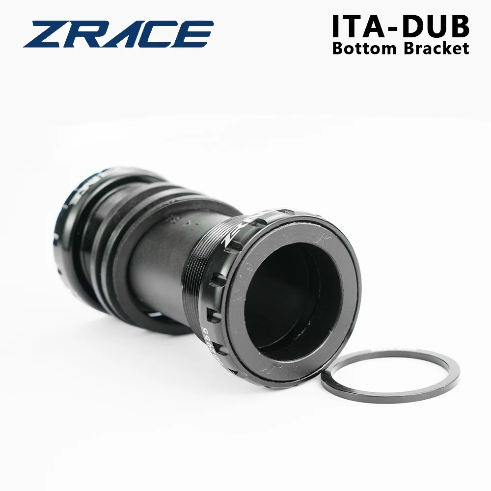 Movimento Centrale ZRACE ITA-DUB con Filettatura Italiana ITA 68/70mm Compatibile DUB per Bici da Corsa e MTB Nero - immagine 4