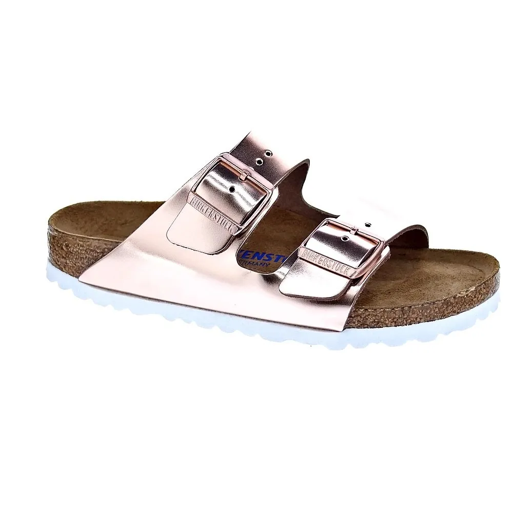 Birkenstock  Mujer   Chanclas Modelo Arizona Metallic  Color  Oro Moda  Mujer  Verano Sandalias 100 % Originales