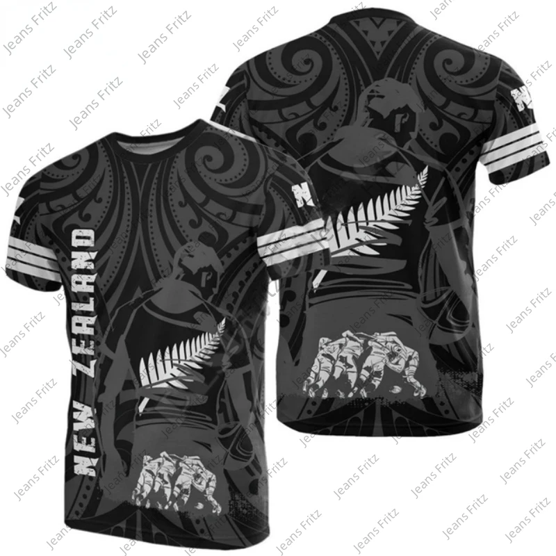 

Casual Fashion Lightweight Fun Rugby Short Sleeve Silver Street Clothing Harajuku Comfortable Breathable 3D Printed T-shirt Nat