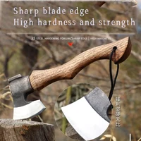 Iron Neck Campsite Multi specification Wooden Handle Multi purpose Axe Outdoor Camping Logging Multi purpose Axe 2