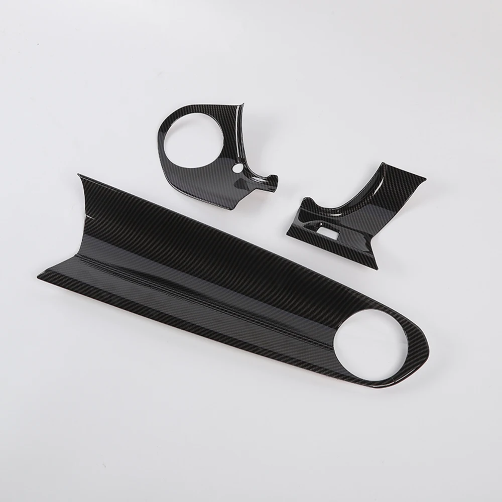 

YAQUICKA для Chevrolet Camaro 2016 + украшения для приборной панели автомобиля Обложка обшивка Стайлинг ABS аксессуары 3 шт./компл.