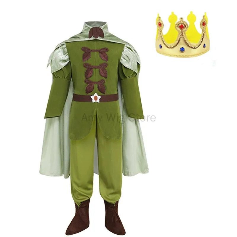 

Halloween Christmas Party Cosplay Boys Girls Frog Costume Kids Animal Cosplay Fancy Dress Outfit Prince Costumes Kids