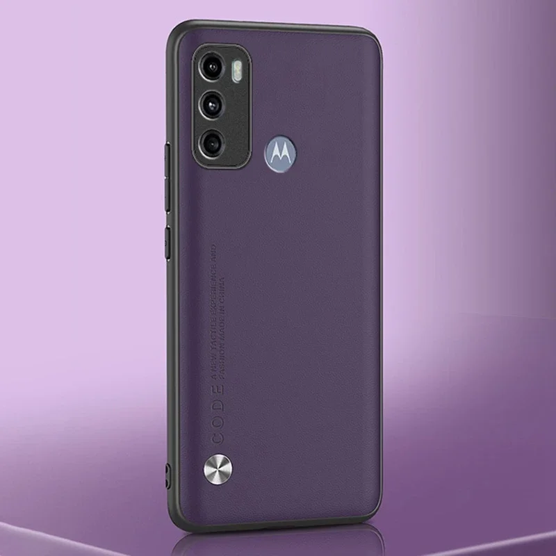 Luxury Leather Matte Phone Case Cover