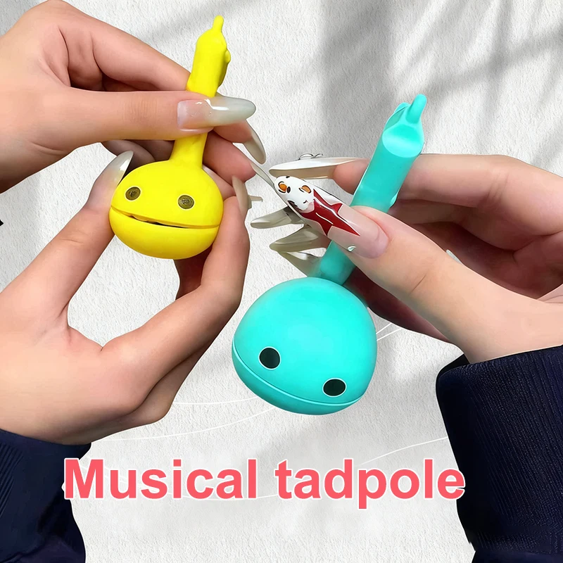 *Otamatone Mini música electrónica juguetes musicales creativos de producción de sonido instrumentos musicales relajante