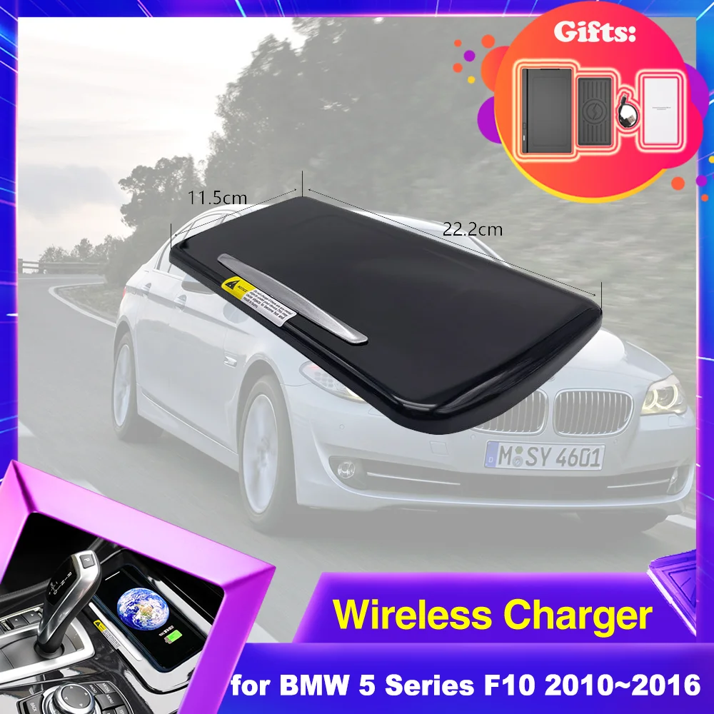 15W-Car-Wireless-Charging-for-BMW-5-Series-F10-523i-550i-518d-535d-2010 ...