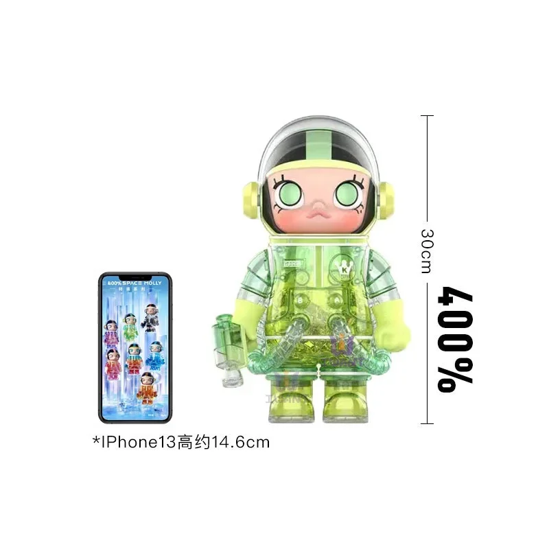 thumbnail image 1 of Figura de anime 400% Space Molly Maga Colección Serie especial de primavera Serie de regreso Molly Fashion Play Doll Decoración Regalo, 1 of 5